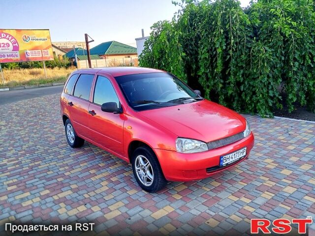 Красный ВАЗ Kalina, объемом двигателя 1.6 л и пробегом 200 тыс. км за 1350 $, фото 2 на Automoto.ua