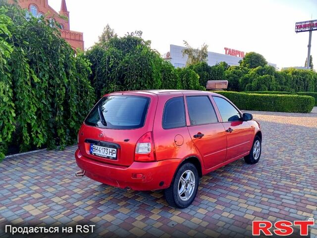 Красный ВАЗ Kalina, объемом двигателя 1.6 л и пробегом 200 тыс. км за 1350 $, фото 4 на Automoto.ua