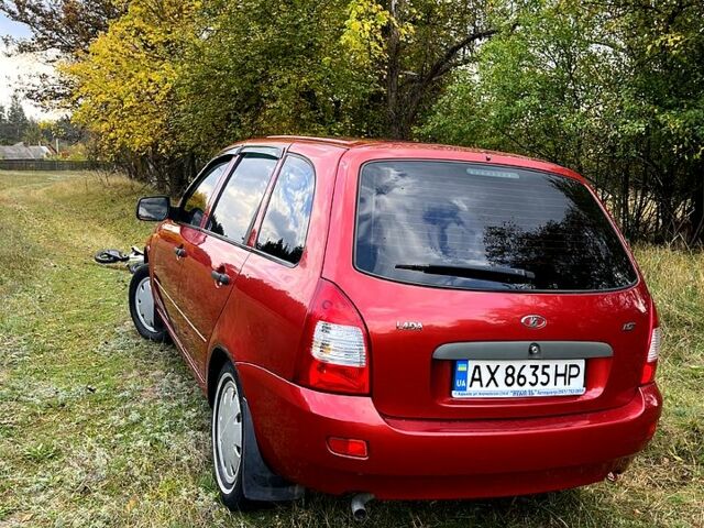 Красный ВАЗ Kalina, объемом двигателя 1.6 л и пробегом 85 тыс. км за 2700 $, фото 1 на Automoto.ua