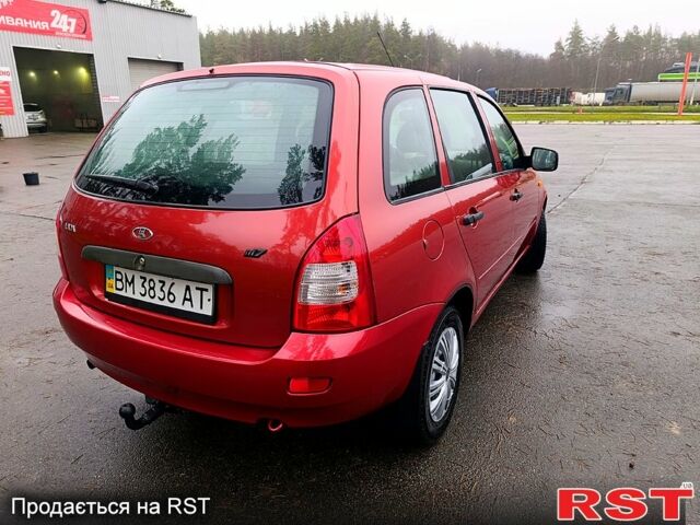 Красный ВАЗ Kalina, объемом двигателя 1.6 л и пробегом 105 тыс. км за 3100 $, фото 3 на Automoto.ua