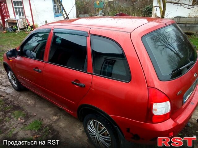 Красный ВАЗ Kalina, объемом двигателя 1.6 л и пробегом 155 тыс. км за 1500 $, фото 7 на Automoto.ua