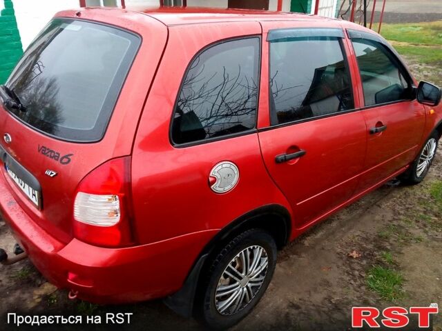 Красный ВАЗ Kalina, объемом двигателя 1.6 л и пробегом 155 тыс. км за 1500 $, фото 6 на Automoto.ua
