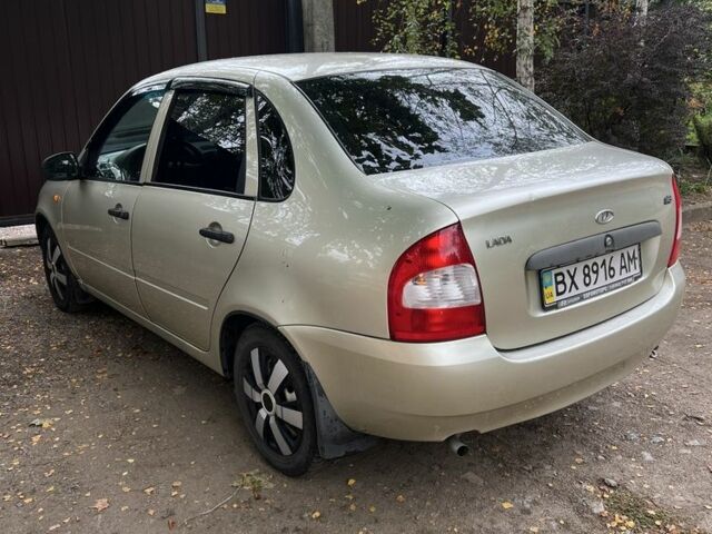 Желтый ВАЗ Калина, объемом двигателя 1.6 л и пробегом 97 тыс. км за 2500 $, фото 3 на Automoto.ua