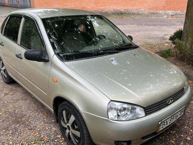 Желтый ВАЗ Калина, объемом двигателя 1.6 л и пробегом 97 тыс. км за 2500 $, фото 1 на Automoto.ua