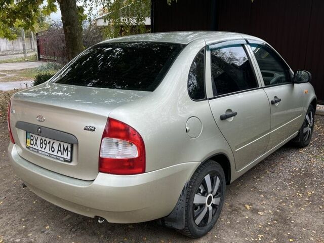 Желтый ВАЗ Калина, объемом двигателя 1.6 л и пробегом 97 тыс. км за 2500 $, фото 2 на Automoto.ua