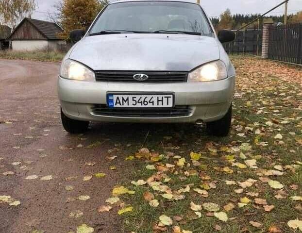 Желтый ВАЗ Калина, объемом двигателя 1.6 л и пробегом 150 тыс. км за 1400 $, фото 4 на Automoto.ua