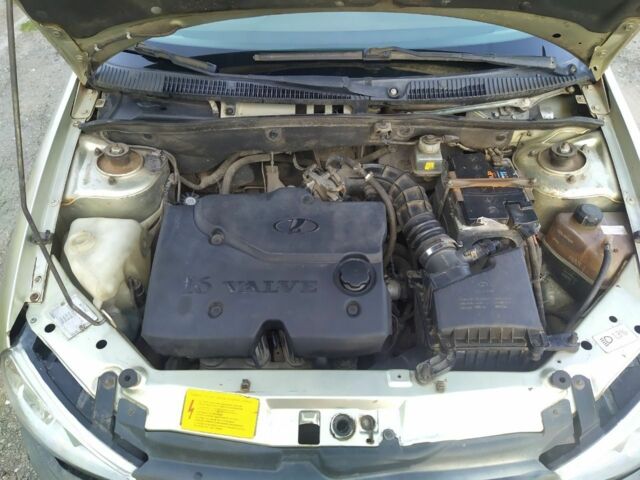 Желтый ВАЗ Калина, объемом двигателя 1.4 л и пробегом 140 тыс. км за 1500 $, фото 7 на Automoto.ua