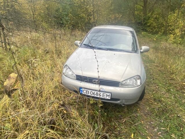 Серый ВАЗ Калина, объемом двигателя 1.6 л и пробегом 177 тыс. км за 1500 $, фото 4 на Automoto.ua