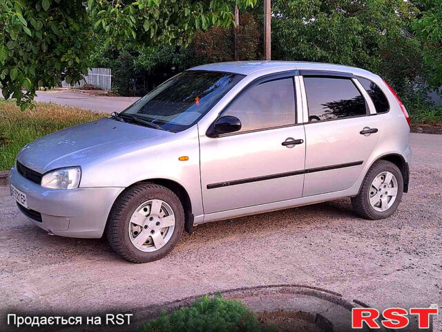 Серый ВАЗ Kalina, объемом двигателя 1.6 л и пробегом 140 тыс. км за 2500 $, фото 7 на Automoto.ua