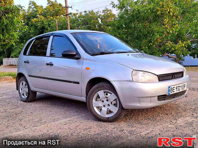 Серый ВАЗ Kalina, объемом двигателя 1.6 л и пробегом 140 тыс. км за 2500 $, фото 1 на Automoto.ua