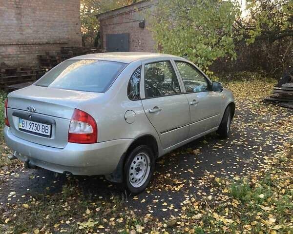 Серый ВАЗ Калина, объемом двигателя 1.6 л и пробегом 270 тыс. км за 1600 $, фото 1 на Automoto.ua