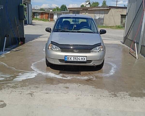 Серый ВАЗ Калина, объемом двигателя 1.6 л и пробегом 216 тыс. км за 1600 $, фото 14 на Automoto.ua