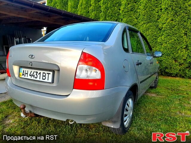 Серый ВАЗ Kalina, объемом двигателя 1.6 л и пробегом 128 тыс. км за 2100 $, фото 6 на Automoto.ua