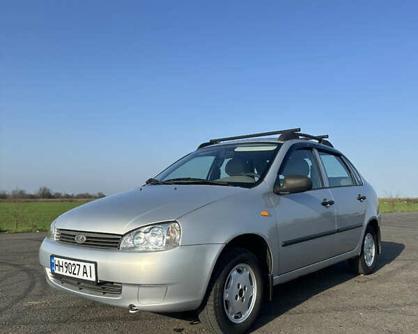 Серый ВАЗ Калина, объемом двигателя 1.6 л и пробегом 75 тыс. км за 3300 $, фото 1 на Automoto.ua