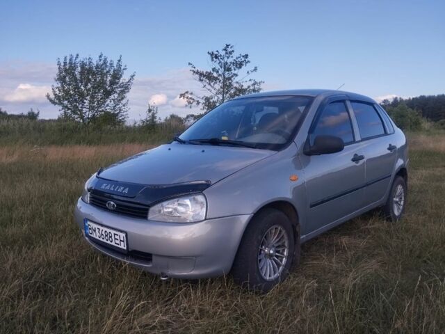 Серый ВАЗ Калина, объемом двигателя 1.6 л и пробегом 206 тыс. км за 2850 $, фото 6 на Automoto.ua