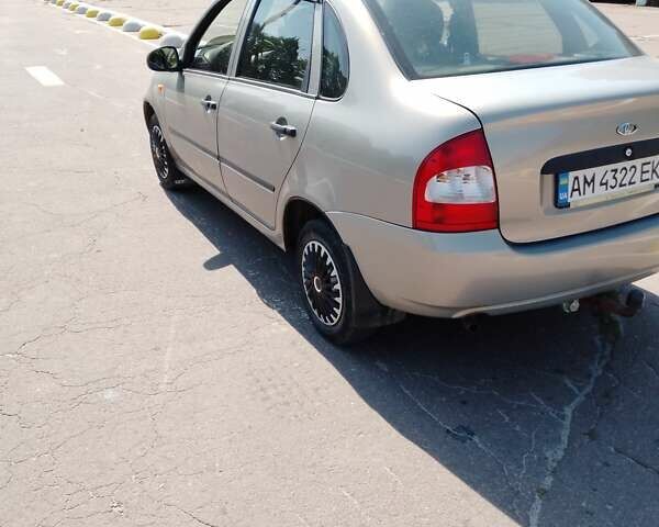 Серый ВАЗ Калина, объемом двигателя 1.6 л и пробегом 82 тыс. км за 2600 $, фото 12 на Automoto.ua