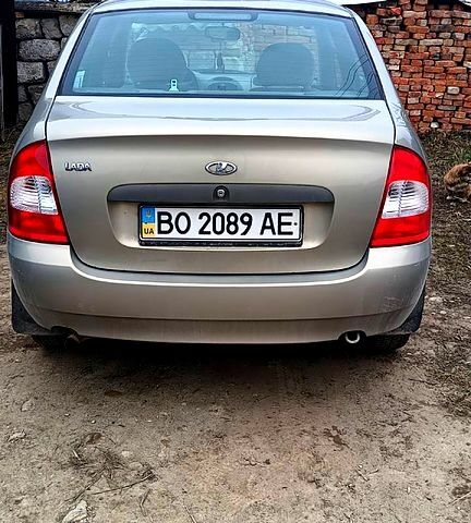 Серый ВАЗ Kalina, объемом двигателя 1.6 л и пробегом 95 тыс. км за 2050 $, фото 1 на Automoto.ua
