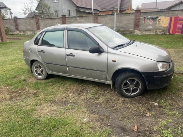 Серый ВАЗ Калина, объемом двигателя 1.6 л и пробегом 1000 тыс. км за 899 $, фото 1 на Automoto.ua