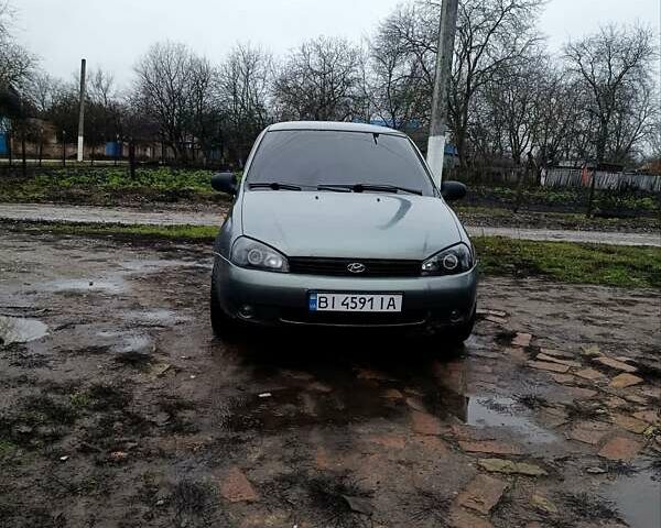 Серый ВАЗ Калина, объемом двигателя 1.6 л и пробегом 260 тыс. км за 1900 $, фото 7 на Automoto.ua