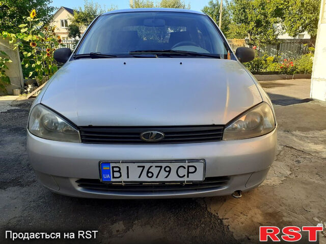 Серый ВАЗ Kalina, объемом двигателя 1.6 л и пробегом 263 тыс. км за 2200 $, фото 1 на Automoto.ua