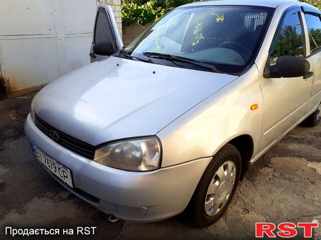 Серый ВАЗ Kalina, объемом двигателя 1.6 л и пробегом 263 тыс. км за 2200 $, фото 4 на Automoto.ua