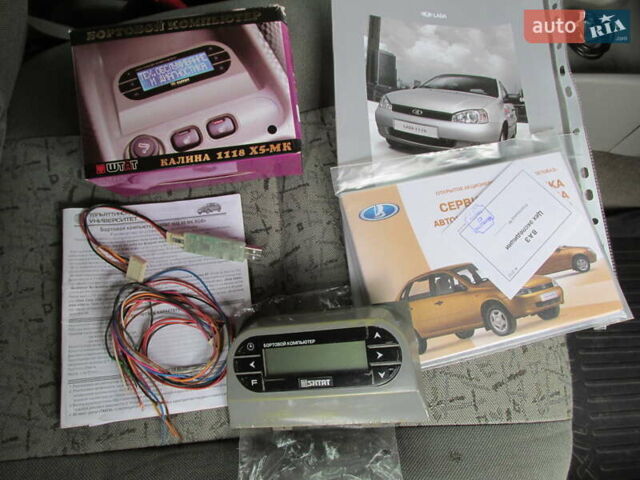 Серый ВАЗ Калина, объемом двигателя 1.6 л и пробегом 91 тыс. км за 1800 $, фото 71 на Automoto.ua