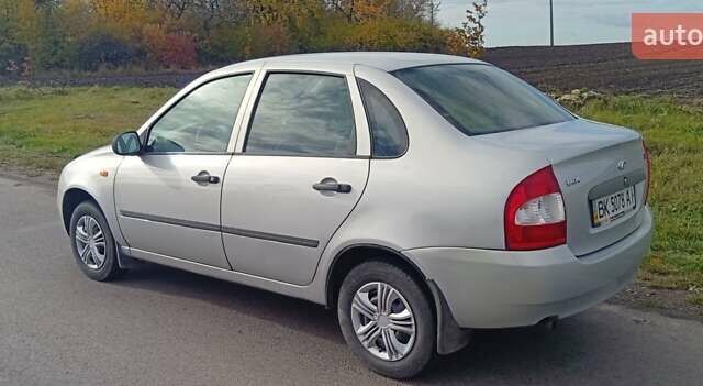 Серый ВАЗ Калина, объемом двигателя 1.6 л и пробегом 124 тыс. км за 1650 $, фото 6 на Automoto.ua