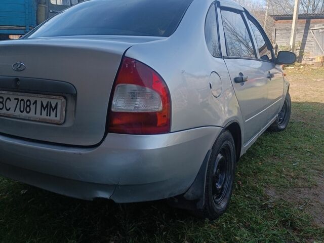 Серый ВАЗ Калина, объемом двигателя 1.6 л и пробегом 55 тыс. км за 1450 $, фото 2 на Automoto.ua