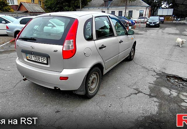 Серый ВАЗ Kalina, объемом двигателя 1.6 л и пробегом 140 тыс. км за 1350 $, фото 2 на Automoto.ua