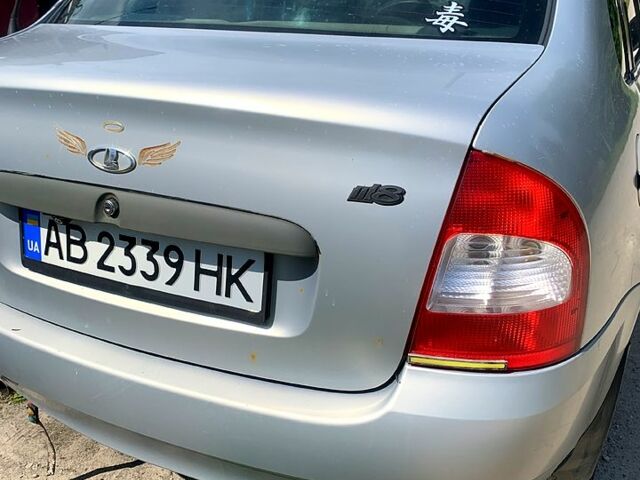 Серый ВАЗ Kalina, объемом двигателя 1.6 л и пробегом 131 тыс. км за 1300 $, фото 1 на Automoto.ua