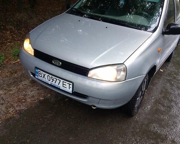 Сірий ВАЗ Калина, об'ємом двигуна 1.39 л та пробігом 127 тис. км за 2180 $, фото 4 на Automoto.ua