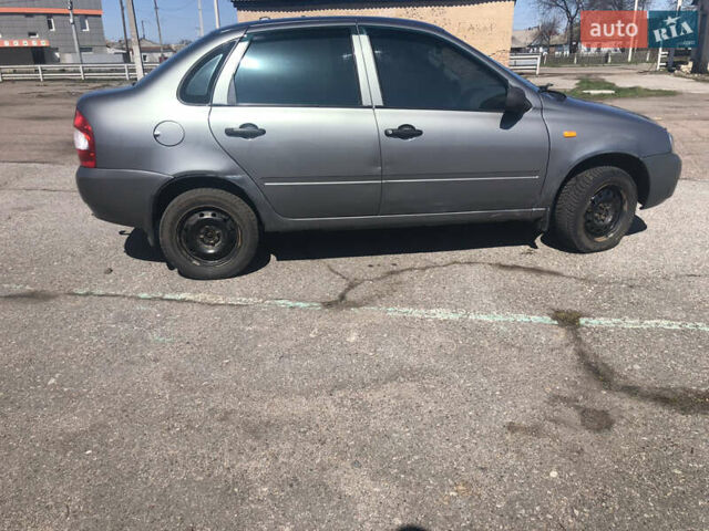 Сірий ВАЗ Калина, об'ємом двигуна 1.39 л та пробігом 192 тис. км за 2400 $, фото 1 на Automoto.ua