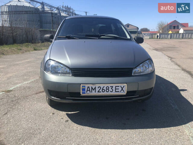 Сірий ВАЗ Калина, об'ємом двигуна 1.39 л та пробігом 192 тис. км за 2400 $, фото 11 на Automoto.ua