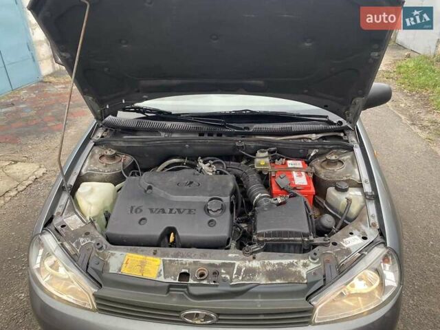 Серый ВАЗ Калина, объемом двигателя 1.4 л и пробегом 184 тыс. км за 2350 $, фото 15 на Automoto.ua