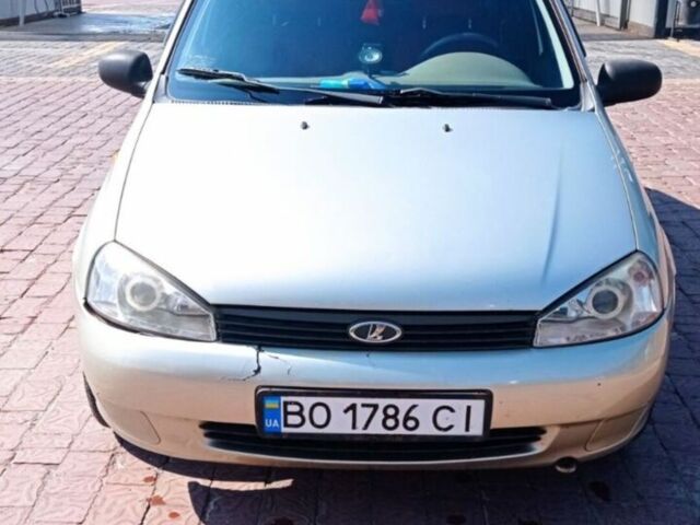 Серый ВАЗ Калина, объемом двигателя 1.6 л и пробегом 206 тыс. км за 2400 $, фото 1 на Automoto.ua