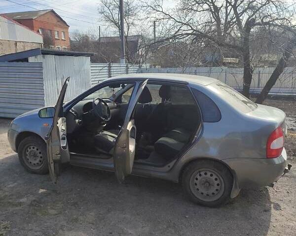 Серый ВАЗ Калина, объемом двигателя 1.39 л и пробегом 63 тыс. км за 2700 $, фото 1 на Automoto.ua