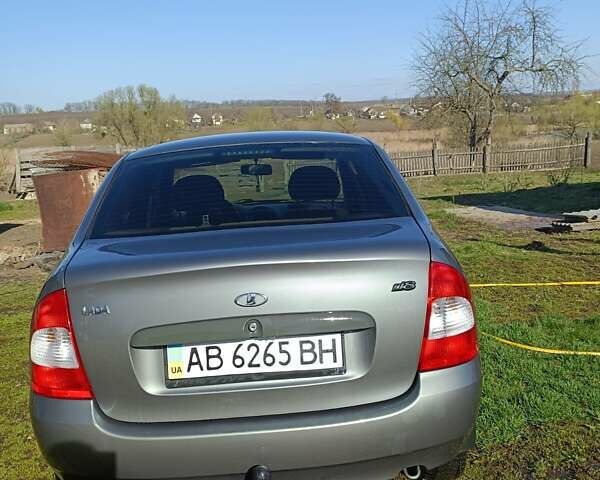 Серый ВАЗ Калина, объемом двигателя 1.5 л и пробегом 207 тыс. км за 2200 $, фото 5 на Automoto.ua