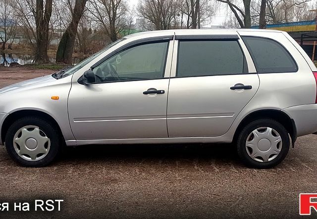 Серый ВАЗ Kalina, объемом двигателя 1.6 л и пробегом 126 тыс. км за 2250 $, фото 4 на Automoto.ua