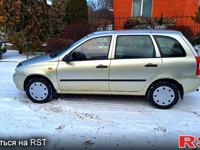 Сірий ВАЗ Kalina, об'ємом двигуна 1.4 л та пробігом 74 тис. км за 3150 $, фото 1 на Automoto.ua