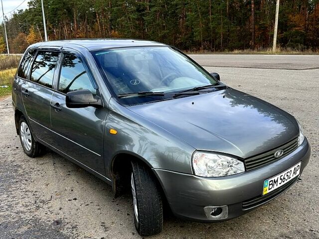 Серый ВАЗ Kalina, объемом двигателя 1.4 л и пробегом 103 тыс. км за 3500 $, фото 5 на Automoto.ua