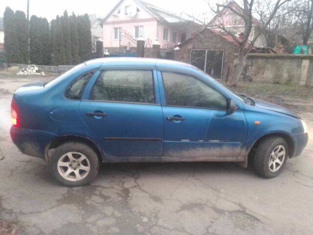 Синий ВАЗ Калина, объемом двигателя 1.6 л и пробегом 290 тыс. км за 1000 $, фото 3 на Automoto.ua