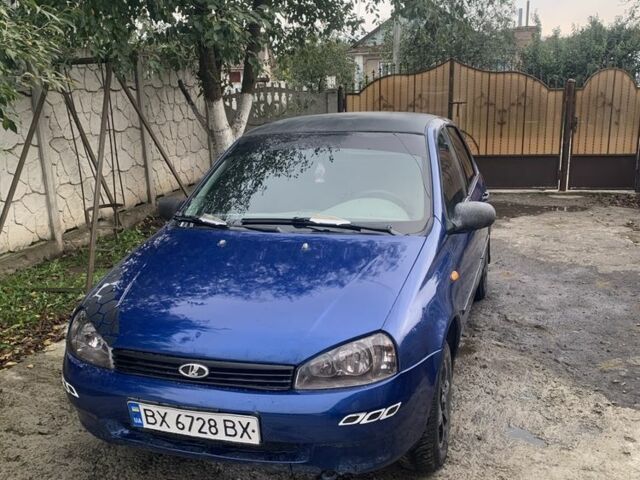 Синий ВАЗ Калина, объемом двигателя 1.6 л и пробегом 120 тыс. км за 1450 $, фото 1 на Automoto.ua