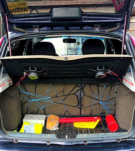 Синий ВАЗ Kalina, объемом двигателя 1.6 л и пробегом 233 тыс. км за 2100 $, фото 8 на Automoto.ua