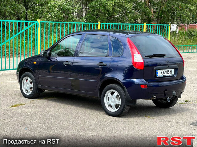 Синий ВАЗ Kalina, объемом двигателя 1.6 л и пробегом 111 тыс. км за 3200 $, фото 6 на Automoto.ua