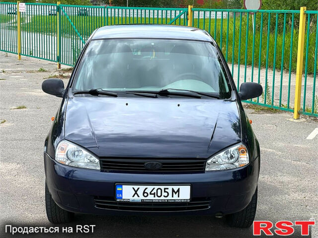 Синий ВАЗ Kalina, объемом двигателя 1.6 л и пробегом 111 тыс. км за 3200 $, фото 8 на Automoto.ua