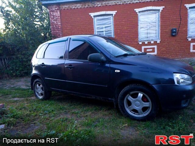 Синий ВАЗ Kalina, объемом двигателя 1.6 л и пробегом 196 тыс. км за 1250 $, фото 2 на Automoto.ua