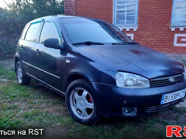 Синий ВАЗ Kalina, объемом двигателя 1.6 л и пробегом 196 тыс. км за 1250 $, фото 4 на Automoto.ua