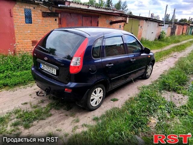 Синий ВАЗ Kalina, объемом двигателя 1.6 л и пробегом 206 тыс. км за 1650 $, фото 3 на Automoto.ua