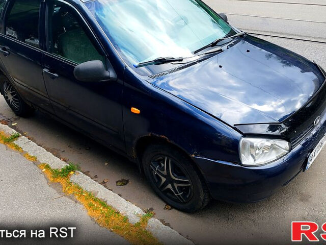 Синий ВАЗ Kalina, объемом двигателя 1.4 л и пробегом 197 тыс. км за 1200 $, фото 2 на Automoto.ua