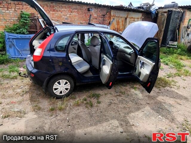 Синий ВАЗ Kalina, объемом двигателя 1.6 л и пробегом 206 тыс. км за 1650 $, фото 10 на Automoto.ua